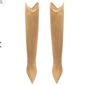 Schutz knee high nude boot - 6